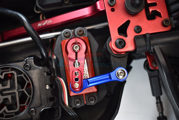 GPM Aluminium Chassis Schutzplatte Für Arrma KRATON/Outcast/Notorious/SENTON 6S BLX – 1-teiliges Set In Schwarz
