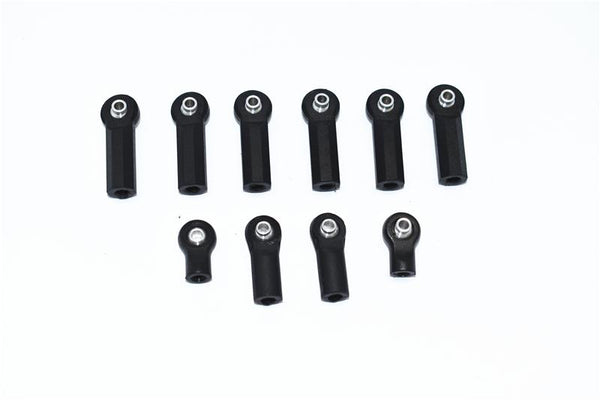 Plastic Ball Ends For GPM Optional Tie Rods Item# MAK160 For 1/8 Kraton 6S BLX – 10Pc Set Black