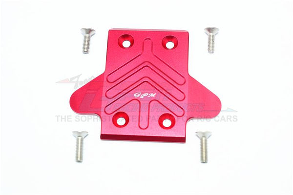 Arrma Kraton 6S BLX (AR106005/106015/106018) Aluminum Front Chassis Protection Plate - 1Pc Set Red