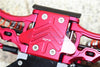 Arrma KRATON / OUTCAST / NOTORIOUS / SENTON 6S BLX Aluminum Rear Chassis Protection Plate - 1Pc Set Red