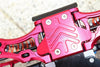 Arrma KRATON / OUTCAST / NOTORIOUS / SENTON 6S BLX Aluminum Rear Chassis Protection Plate - 1Pc Set Red