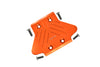 Arrma KRATON / OUTCAST / NOTORIOUS / SENTON 6S BLX Aluminum Rear Chassis Protection Plate - 1Pc Set Orange