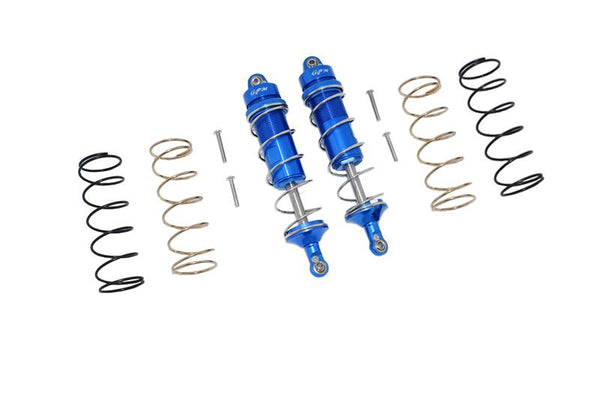 Arrma 1/10 KRATON 4S BLX Aluminum Rear Thickened Spring Dampers 120mm - 10Pc Set Blue