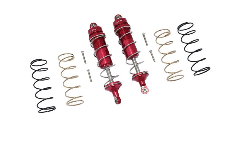 Arrma 1/10 KRATON 4S BLX Aluminum Rear Thickened Spring Dampers 120mm - 10Pc Set Red
