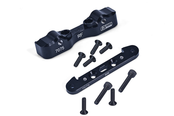 Aluminum 7075 Rear Lower Suspension Mount For Arrma 1:5 KRATON 8S / OUTCAST 8S / KRATON EXB / OUTCAST EXB - Black