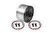 Medium Carbon Steel+Aluminium 7075-T6 Front Or Rear Diff Case For Arrma 1:5 KRATON 8S BLX / OUTCAST 8S BLX / KRATON EXB Roller / OUTCAST EXB Roller Upgrades - Silver