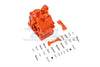Arrma 1/5 KRATON 8S BLX / OUTCAST 8S BLX Aluminum Rear Gear Box - 1 Set Orange