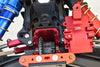 Aluminum Front Or Rear Gear Box For Arrma 1:5 KRATON 8S BLX-ARA110002 / KRATON EXB Roller-ARA5208 - 34Pc Set Red