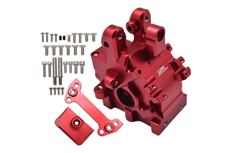 Arrma 1/5 KRATON 8S BLX Monster Truck Aluminum Front Or Rear Gear Box - 34Pc Set Red