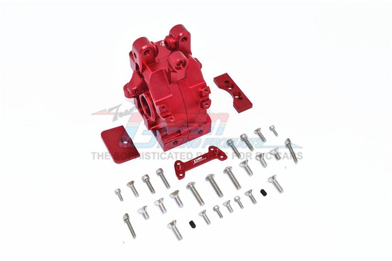 Arrma 1/5 KRATON 8S BLX / OUTCAST 8S BLX Aluminum Rear Gear Box - 1 Set Red