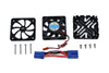 Arrma 1/5 KRATON 8S BLX / OUTCAST 8S BLX Aluminum Motor Heatsink With Cooling Fan - 1 Set Black