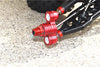 Aluminum Front Knuckle Arms For Arrma 1:5 KRATON 8S BLX / OUTCAST 8S BLX / KRATON EXB Roller - 2Pc Set Red