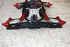 Aluminum Rear Knuckle Arms For Arrma 1:5 KRATON 8S BLX / OUTCAST 8S BLX / KRATON EXB Roller - 2Pc Set Orange