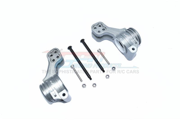 Arrma 1/5 KRATON 8S BLX Monster Truck Aluminum Rear Knuckle Arm - 2Pc Set Gray Silver