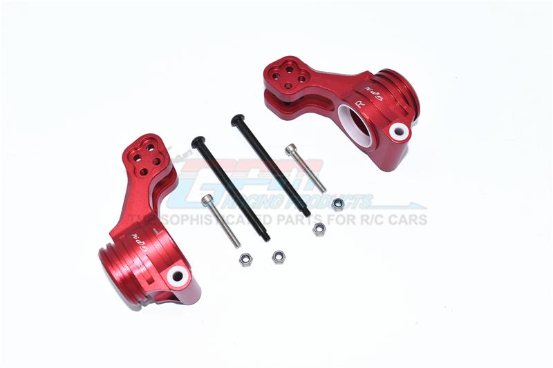 Arrma 1/5 KRATON 8S BLX Monster Truck Aluminum Rear Knuckle Arm - 2Pc Set Red