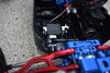 Aluminum Servo Mount +25T Servo Horn With Built-In Spring For Arrma 1:5 KRATON 8S BLX / OUTCAST 8S BLX / KRATON EXB Roller - 20Pc Set Red