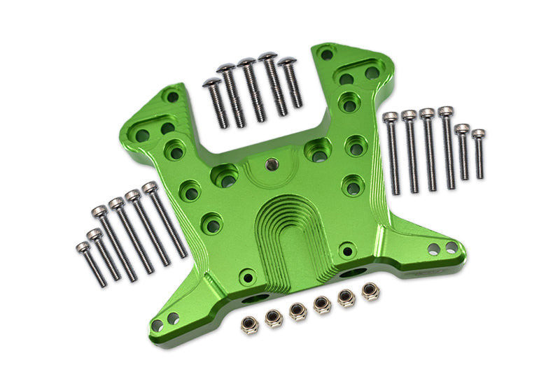 Aluminum Rear Shock Mount For Arrma Kraton 8S, Outcast 8S & Kraton EXB – Green, 1 Set