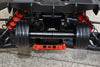 Aluminum Rear Wheelie With Wing Mount For Arrma 1:5 KRATON 8S BLX / OUTCAST 8S BLX / KRATON EXB Roller - 1 Set Gray Silver