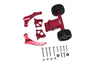 Arrma 1/5 KRATON 8S BLX / OUTCAST 8S BLX Aluminum Rear Wheelie With Wing Mount - 1 Set Red
