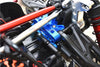 Aluminum Steering Assembly For Arrma 1:5 KRATON 8S BLX / OUTCAST 8S BLX / KRATON EXB Roller - 22Pc Set Gray Silver
