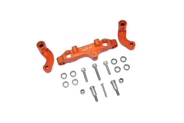 Arrma 1/5 KRATON 8S BLX / OUTCAST 8S BLX Aluminum Steering Arms - 18Pc Set Orange