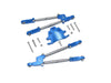 Arrma 1/5 KRATON 8S BLX/Outcast 8S BLX Aluminum Rear Tie Rods With Stabilizer - 12Pc Set Blue