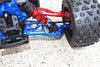 Aluminum Front Lower Arms For Arrma 1:5 KRATON 8S BLX / OUTCAST 8S BLX / KRATON EXB Roller - 2Pc Set Orange