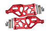 Aluminum Front Lower Arms For Arrma 1:5 KRATON 8S BLX / OUTCAST 8S BLX / KRATON EXB Roller - 2Pc Set Red