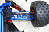 Aluminum Rear Lower Arms For Arrma 1:5 KRATON 8S BLX / OUTCAST 8S BLX / KRATON EXB Roller - 2Pc Set Red