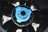 Aluminum Wheel Hub Hex (+11mm) For Arrma 1:5 KRATON 8S BLX-ARA110002 / KRATON EXB Roller-ARA5208 - 2Pc Set Blue