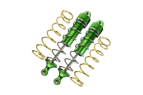 Aluminum Front Thickened Spring Dampers 177mm For Arrma 1:5 KRATON 8S BLX-ARA110002 / KRATON EXB Roller-ARA5208 - 2Pc Set Green