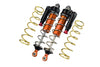 Arrma 1:5 KRATON 8S BLX-ARA110002 Aluminum 6061-T6 Front L-Shape Piggy Back (Built-In Piston Spring) Adjustable Spring Dampers 177mm - Orange