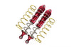 Aluminum Rear Thickened Spring Dampers 187mm For Arrma 1:5 KRATON 8S BLX / OUTCAST 8S BLX / KRATON EXB Roller - 2Pc Set Red