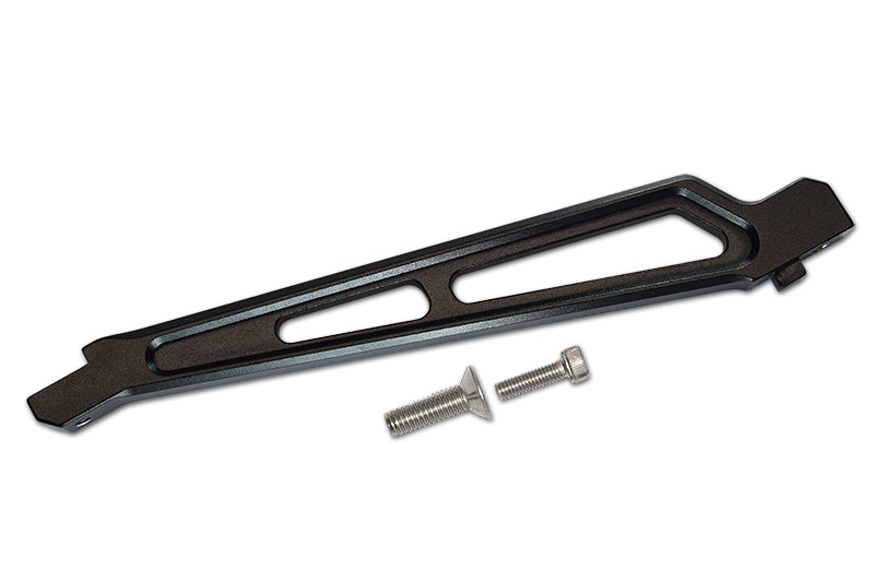 Arrma 1/7 Mojave 6S BLX Aluminum Front Chassis Brace - 1Pc Set Black