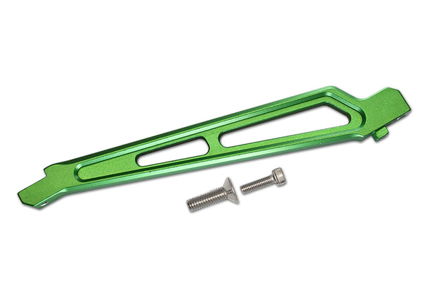 Arrma 1/7 Mojave 6S BLX Aluminum Front Chassis Brace - 1Pc Set Green