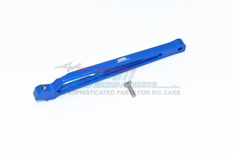 Arrma 1/7 Mojave 6S BLX Aluminum Rear Chassis Brace - 1Pc Set Blue