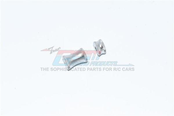 Arrma 1/7 MOJAVE 6S BLX Aluminum Collar For Rear Chassis Brace - 2Pc Set Silver