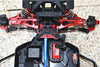 Arrma 1/7 Mojave 6S BLX Aluminum Front Upper Arms - 2Pc Set Orange