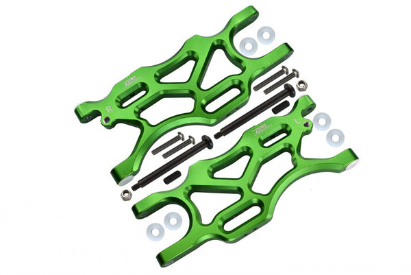 Arrma 1/7 Mojave 6S BLX Aluminum Rear Lower Arms - 2Pc Set Green