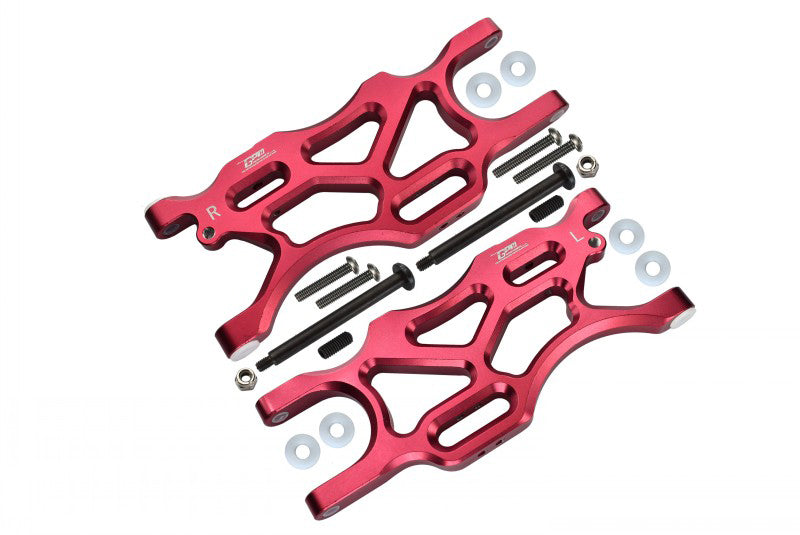Arrma 1/7 Mojave 6S BLX Aluminum Rear Lower Arms - 2Pc Set Red