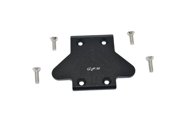 Arrma 1/7 Mojave 6S BLX Aluminum Front Chassis Protection Plate - 5Pc Set Black