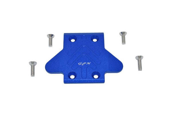 Arrma 1/7 Mojave 6S BLX Aluminum Front Chassis Protection Plate - 5Pc Set Blue