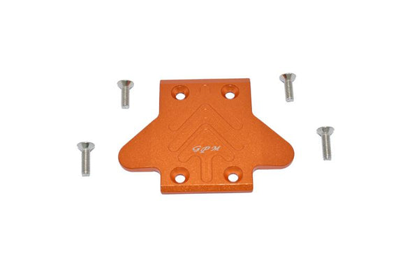 Arrma 1/7 Mojave 6S BLX Aluminum Front Chassis Protection Plate - 5Pc Set Orange