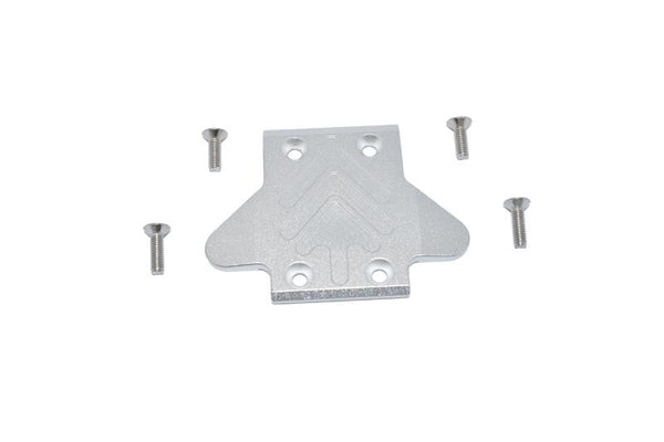 Arrma 1/7 Mojave 6S BLX Aluminum Front Chassis Protection Plate - 5Pc Set Silver