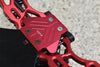 Arrma 1/7 Mojave 6S BLX Aluminum Rear Chassis Protection Plate - 5Pc Set Gray Silver