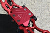 Arrma 1/7 Mojave 6S BLX Aluminum Rear Chassis Protection Plate - 5Pc Set Red
