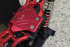 Arrma 1/7 Mojave 6S BLX Aluminum Rear Chassis Protection Plate - 5Pc Set Red