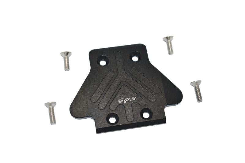 Arrma 1/7 Mojave 6S BLX Aluminum Rear Chassis Protection Plate - 5Pc Set Black