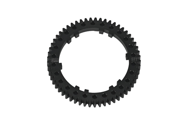 Medium Carbon Steel Center Diff Spur Gear 57T/0.8 Mod For Arrma 1:8 MOJAVE 4X4 4S-ARA4404 / 1:10 OUTCAST 4X4 4S V2-ARA4410V2 / KRATON 4X4 4S V2-ARA4408V2 Upgrades