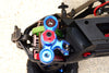 Arrma Nero 6S BLX (AR106009, AR106011) & Fazon 6S BLX (AR106020) Aluminum + Delrin Collars For GPM Front/Rear Knuckle Arms Item#MAN021/MAN022 - 10Pcs Set Blue